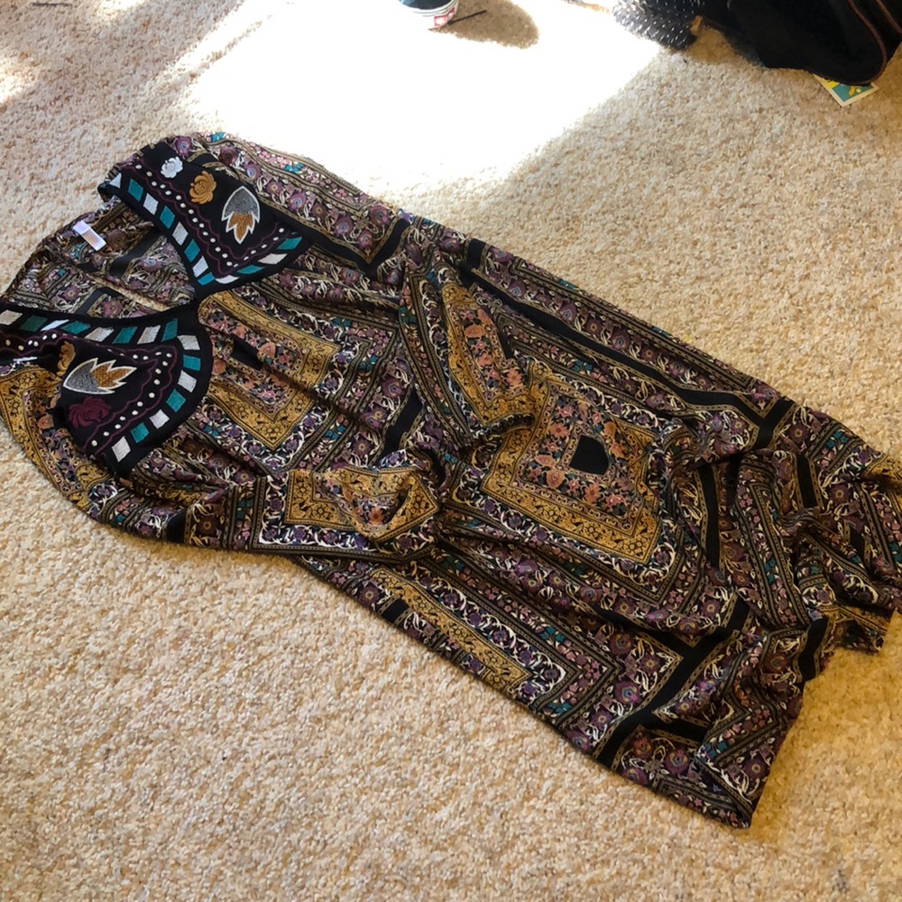 Boho midi dress